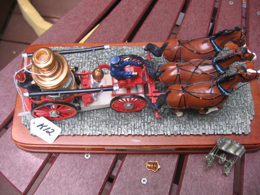 Fire Pumper Collectible entitled "Fire Alarms". F