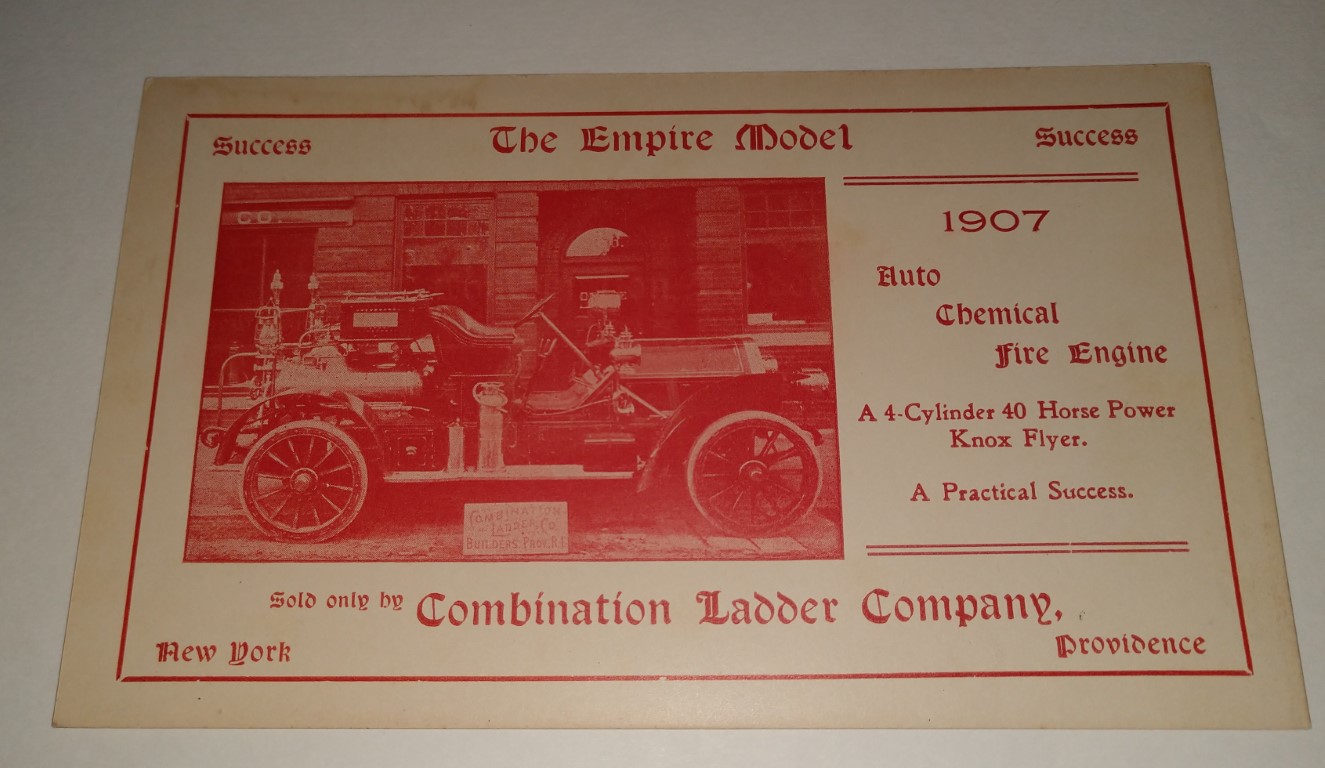 Trade Card. Large (4ΓÇ¥ by 7ΓÇ¥) card advertising