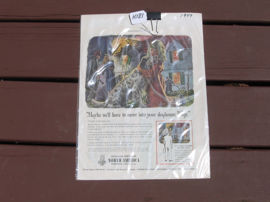 Saturday Evening Post Magazine Advertisement for I