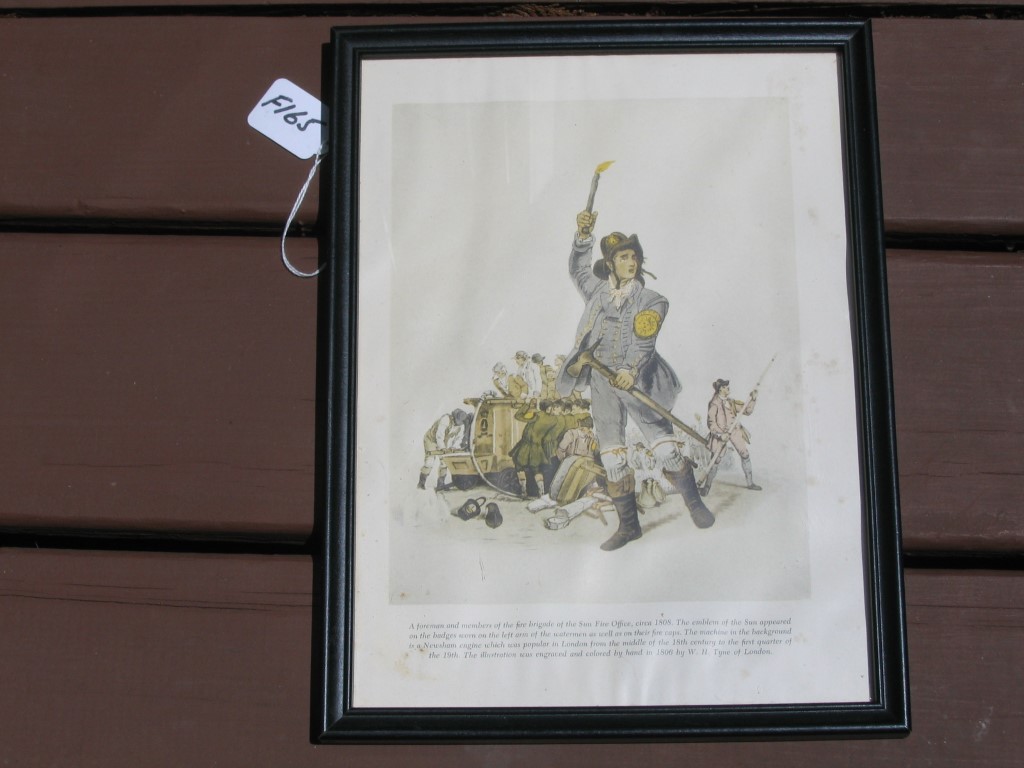 Picture Reprint with Black Frame. Bottom of Pictu