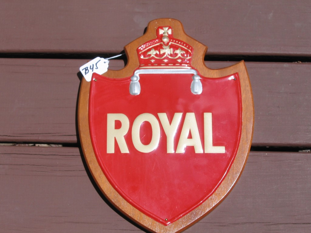 Reproduction Fire Mark of Royal Insurance Company