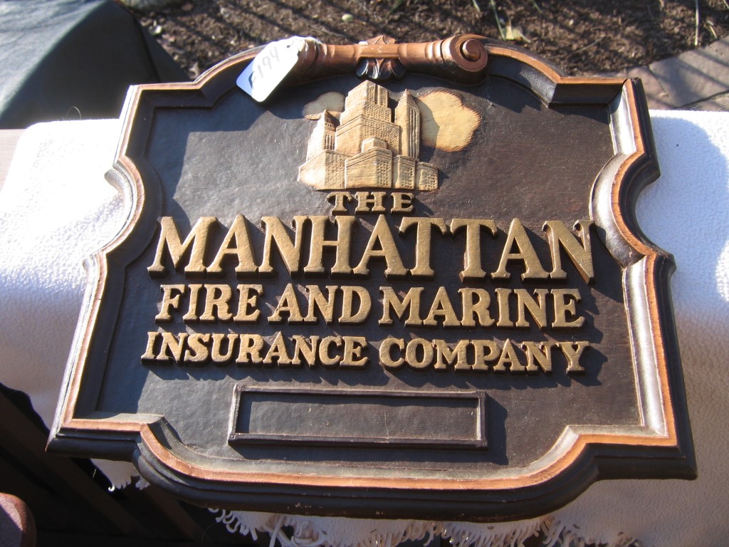 The Manhattan Fire and Marine Insurance Company.
