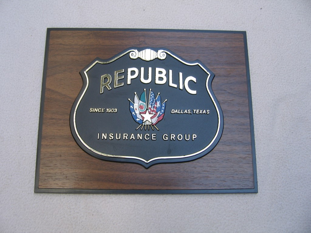 Republic Insurance Group. Since 1903. Dallas, Te
