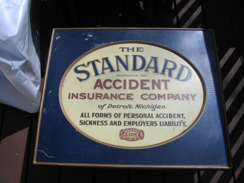 Standard Accident Ins. Sign
