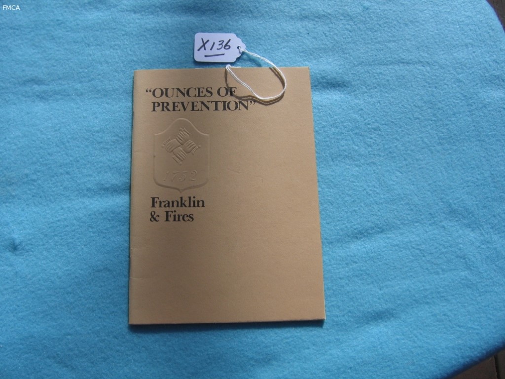 Franklin & Fires Pamphlet