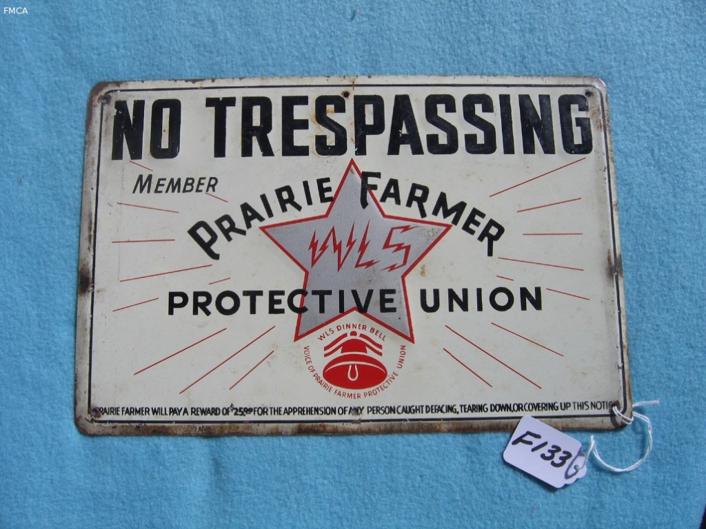 Prairie Farmer Sign