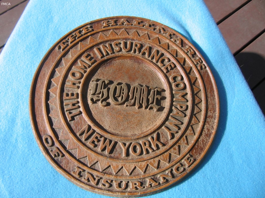 Home Insurance Agency Plaque