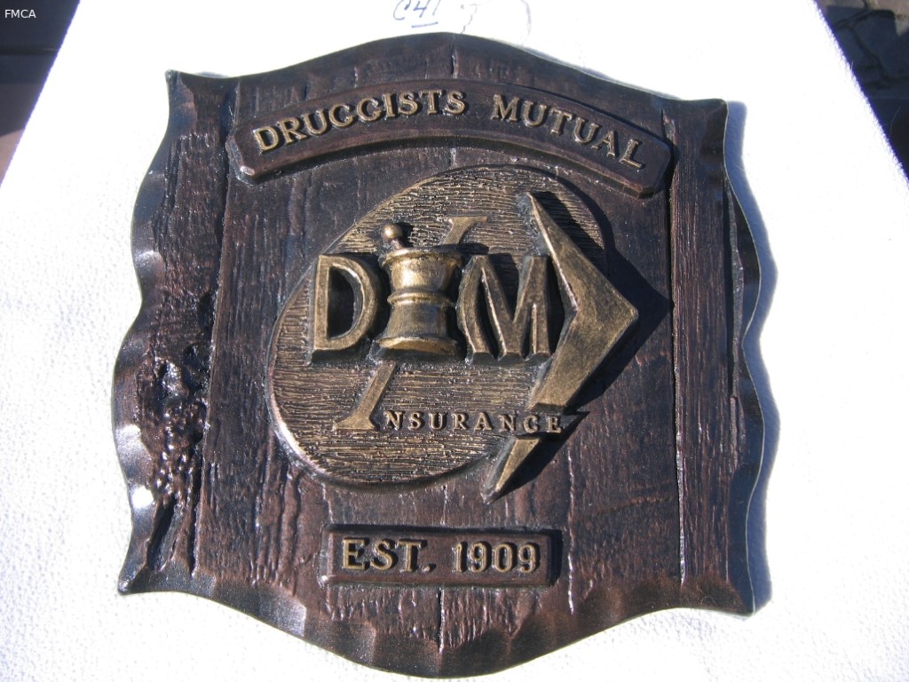 Druggists Mutual Agency Plaque