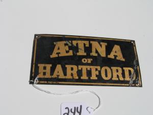 #244 Aetna of Hartford Fire Mark