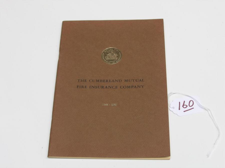 #129 The Cumberland Mutual Fire Insurance Company of Bridgeton, New Jersey. Booklet