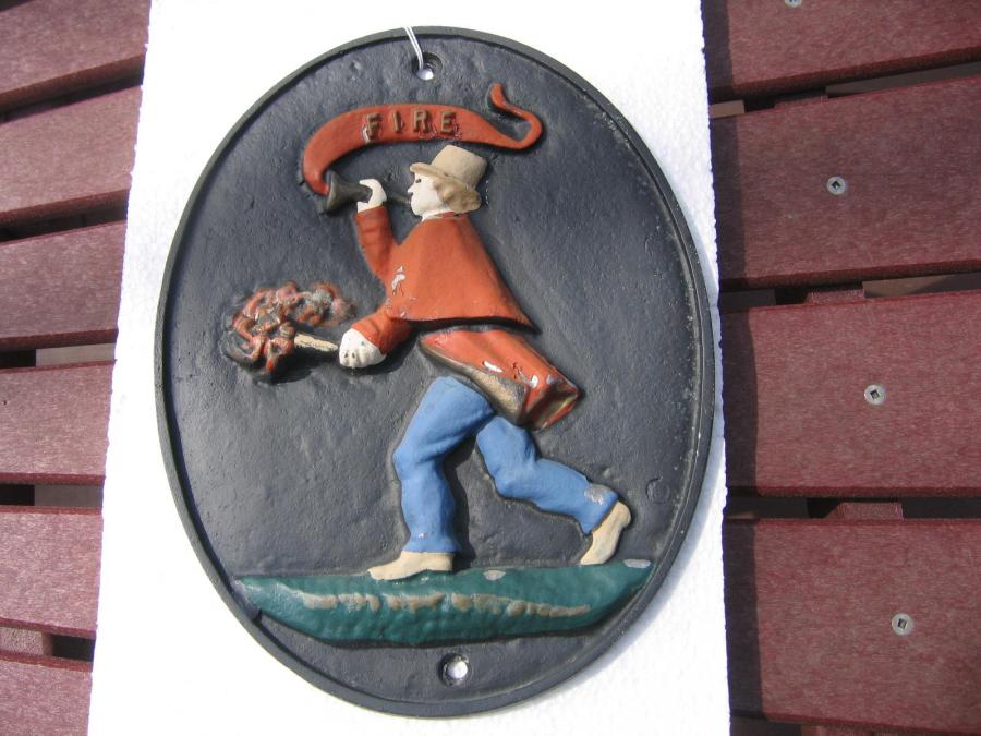 #021 Associated Firemen’s Reproduction Firemark Bulau 166