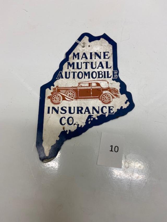 110 Auto Tag Maine Mutual Automobile Insurance
