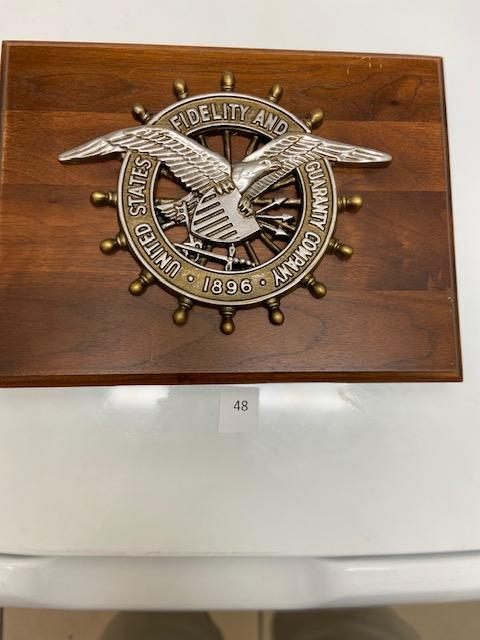 US Fidelity & Guaranty Plaque