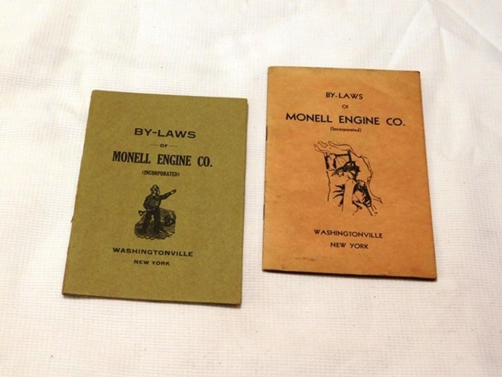 Booklets, Monell Engine Co.