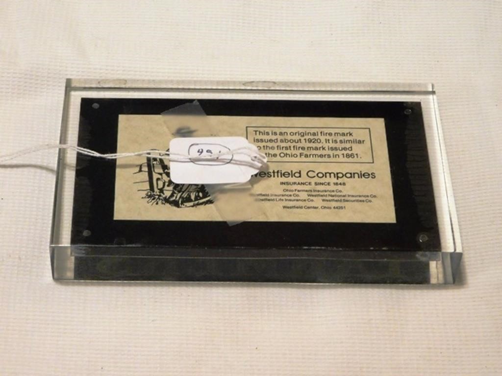 Paperweight, Ohio Farmers