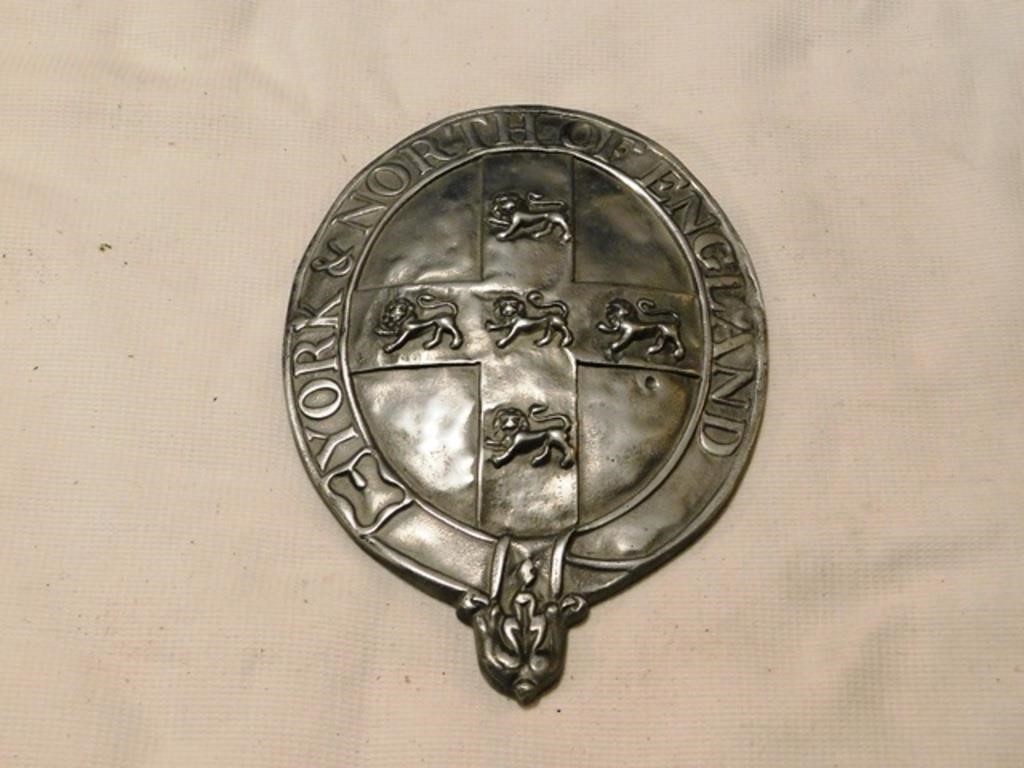 Plaque, Metal Recast