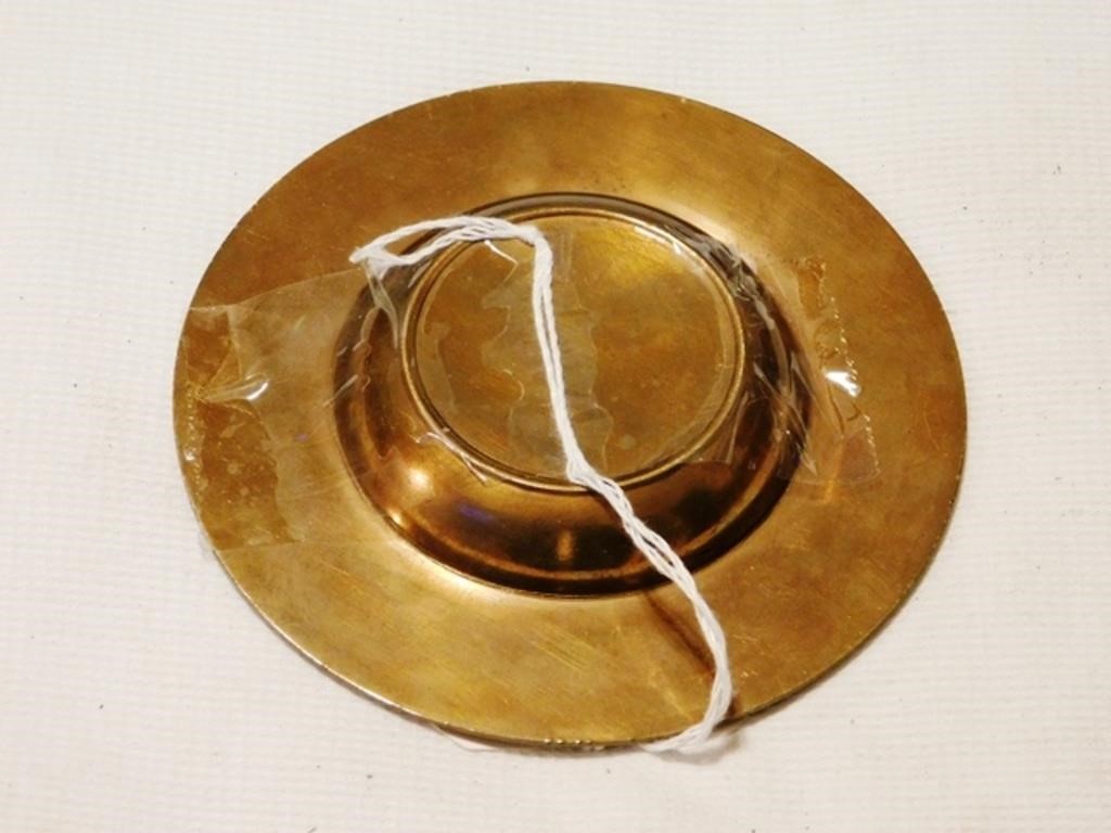 Advertising, Brass Dish