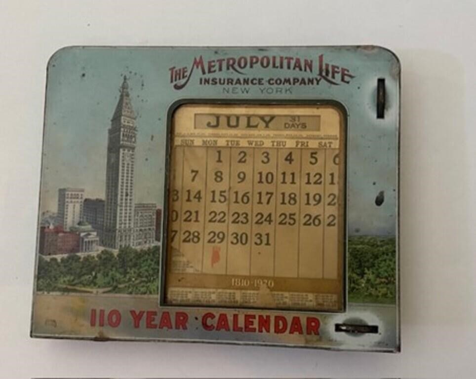 Advertising, Calendar