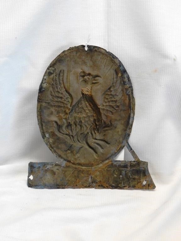 Foreign firemark, BU683