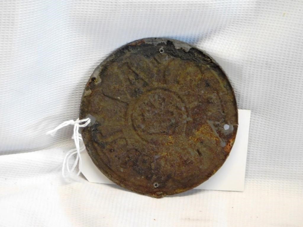 Foreign firemark, BU893