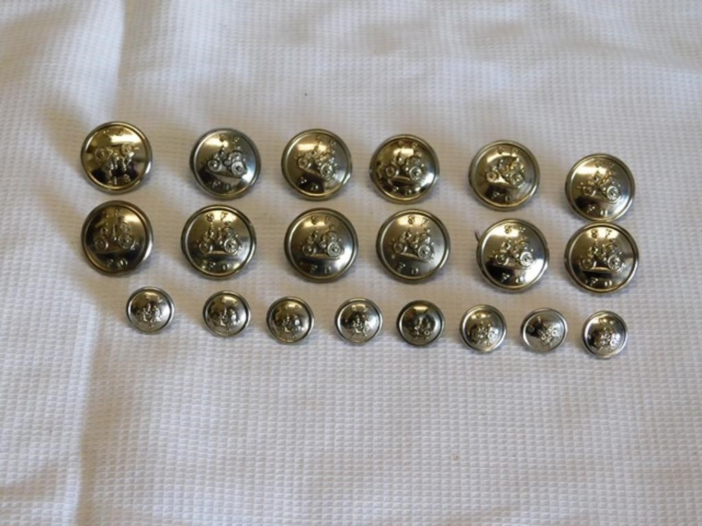 Buttons, uniform