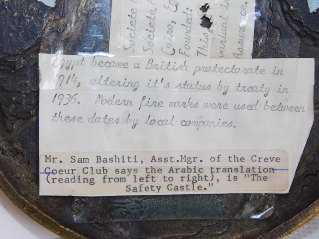 Foreign firemark, BEG-HA-1