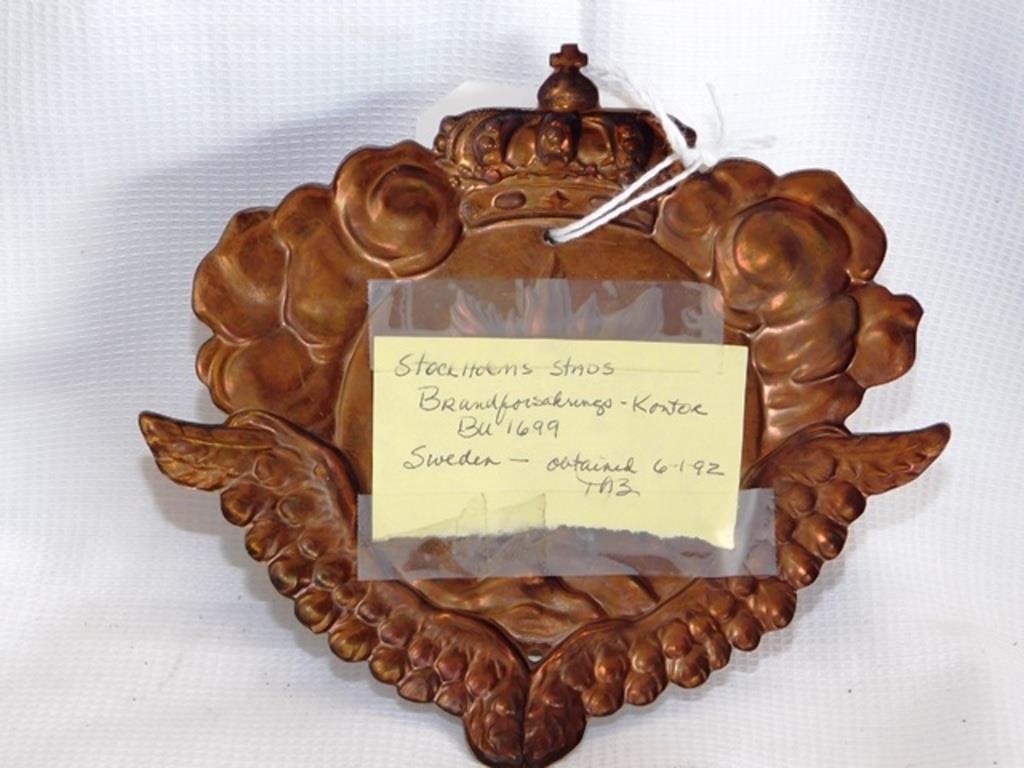 Foreign firemark, BU1699VA