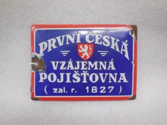 Prvni Ceska, Prague, Czechosovakia,B1195, iron, 