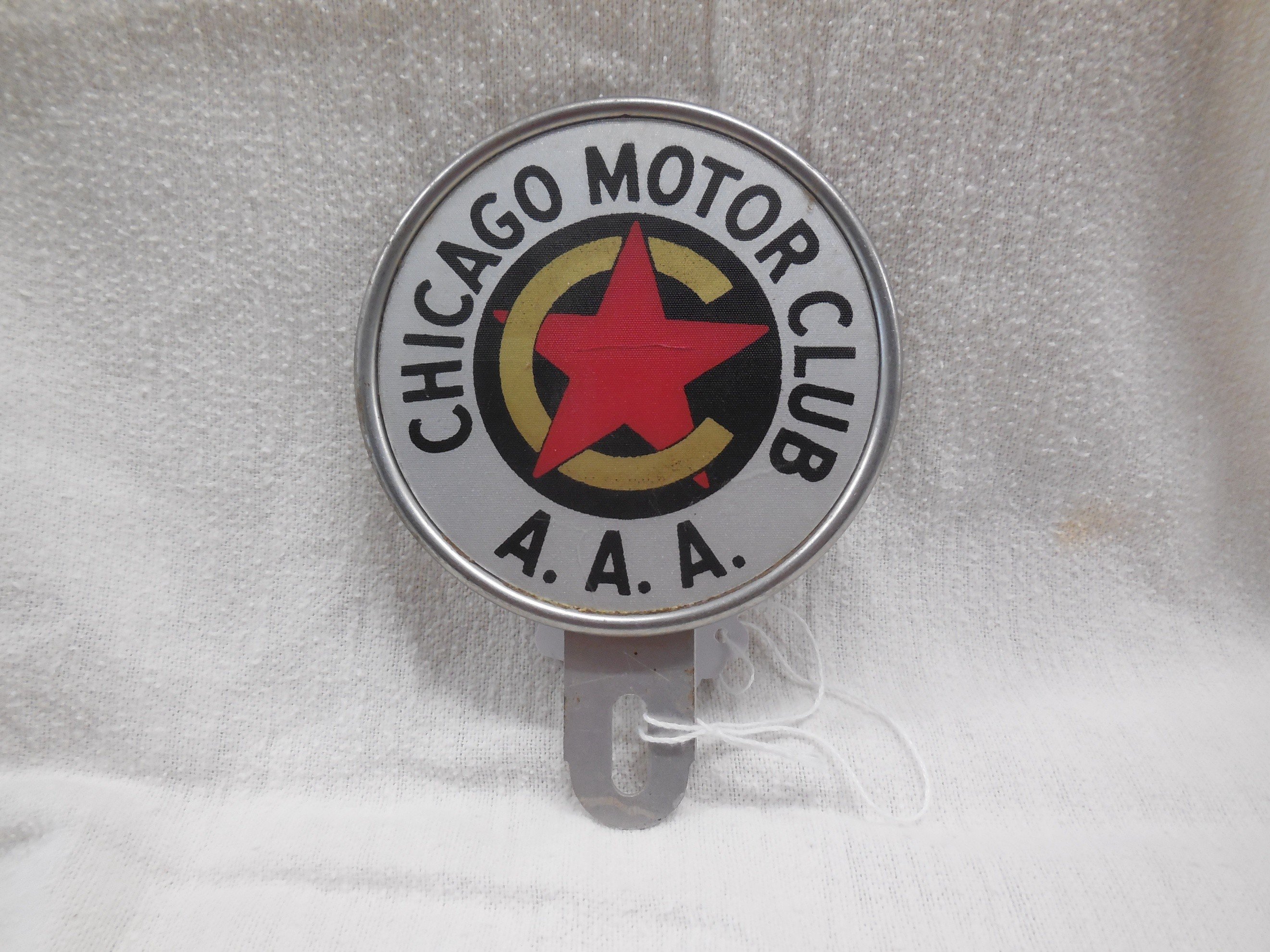 Chicago Motor Club auto tag