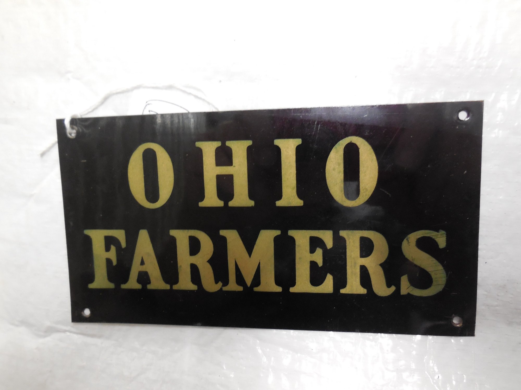 Ohio Farmers, Bulau 174, tin, issued about 1920