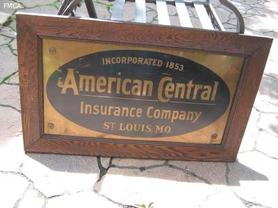 #004-American Central Sign - St Louis