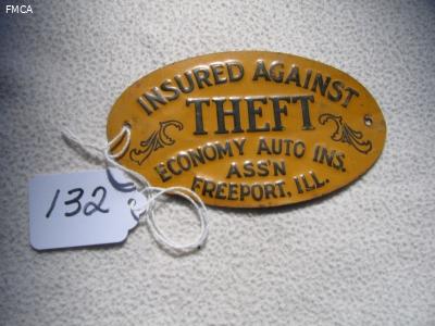 #132-Economy Auto Ins. Auto Tag
