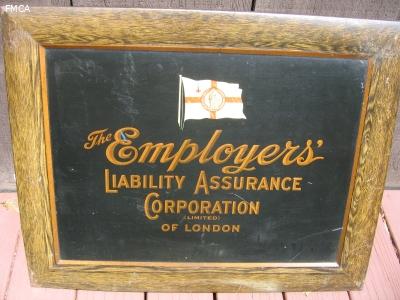 #104-Employers Liability - London. Sign