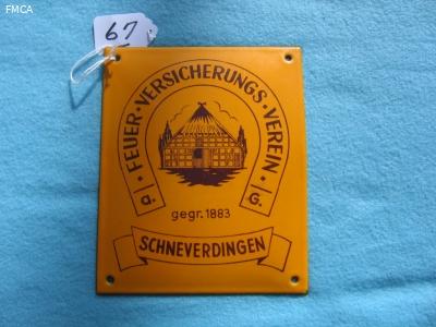 #067-Feuer Versicherungs German Mark