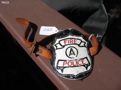 #123-Fire and Police Badge