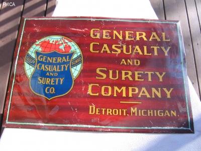 #122-General Casualty Sign