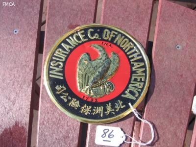 #086-INA Fire Mark - Chinese