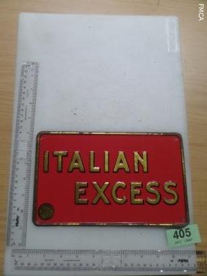 #146-Italian Excess