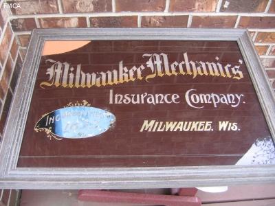 #168-Milwaukee Mechanic's Ins. Sign