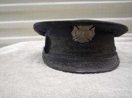 Fireman's hat with badge