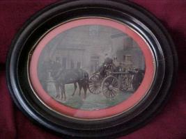 Photo. 1890 New York Fire Department. Frame is 11