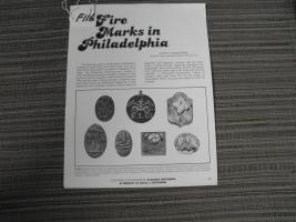 Article. Fire Marks in Philadelphia. by Lynne Le