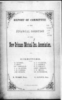 Pamphlet. Xerox copy. Report of Committee on the F