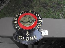 Liverpool & London & Globe. Tin.