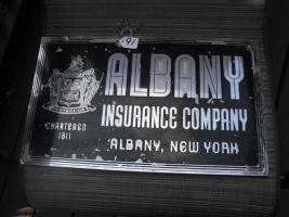 Albany Insurance Company, Albany, New York. Tin S