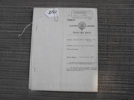 Lloyds Fire Policy. October 20, 1959 to October 2