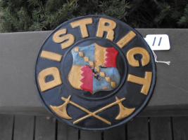 District Fire Office Fire Mark. Birmingham, Engla