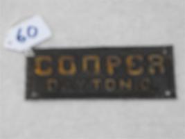 Cooper Fire Insurance Company. Dayton, Ohio. Tin.