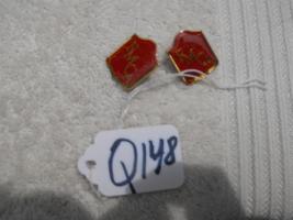 Two FMCA Pins. Donated by Howard Girdlestone. Al