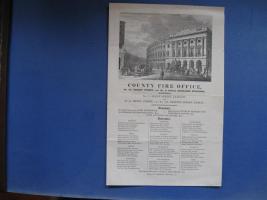 County Fire Office (UK) Two-fold hand bill from 18